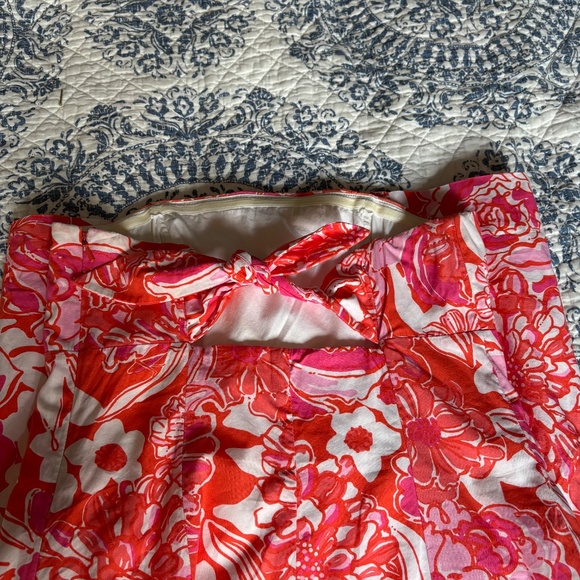 Lilly Pulitzer strapless dress size 2 - Picture 3 of 8